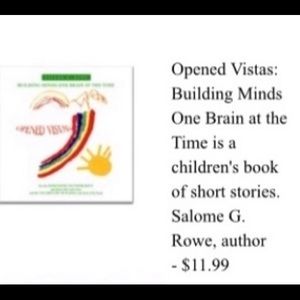 Opened Vistas:Building Minds One Brain at the Time